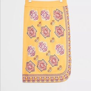 NWT-Anthropologie RARE Embroidered Krissy skirt Size 6